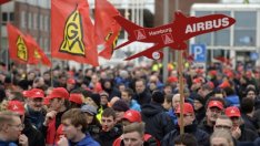 Масови протести се проведоха в Германия заради преструктурирането на EADS