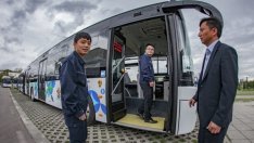 София получи 22 нови автобуса на природен газ