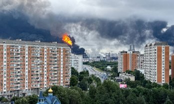 "Петролен дъжд" се изсипа и над Москва след най-масираната украинска атака по града