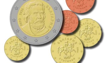 Стартовите комплекти с евромонетите с българска страна ще се продават от 1 декември