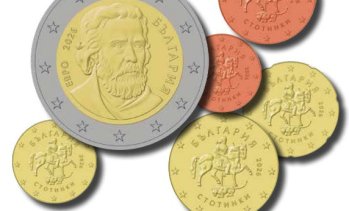 Стартовите комплекти с евромонетите с българска страна ще се продават от 1 декември