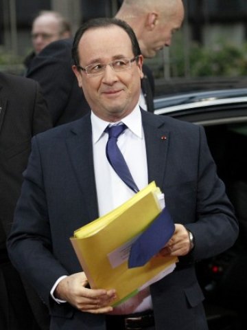 <p>
	Френският президент Франсоа Оланд. <em>Снимка: Ройтерс</em></p>
