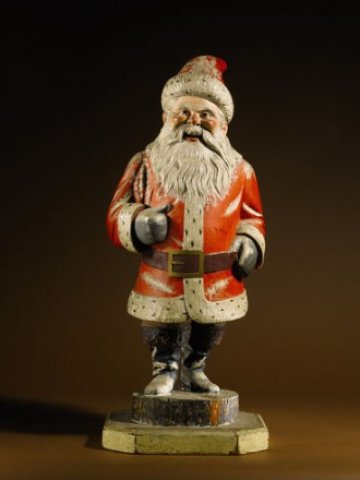 <p>
	Фигурата на дядо Коледа от Самюъл Роб. <em>Снимка: Sotheby&#39;s</em></p>
