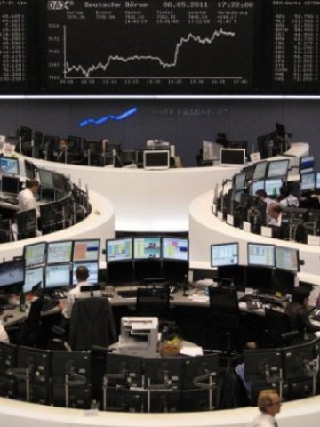 <p>
	Франфуртската фондова борса. <em>Снимка: Ройтерс</em></p>

