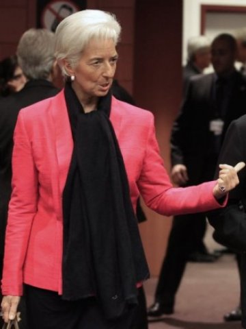 <p>
	Управляващият директор на МВФ Кристин Лагард. <em>Снимка: Ройтерс</em></p>
