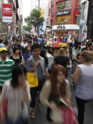 <p>
	Сеул.<em> Снимка: Ройтерс</em></p>
