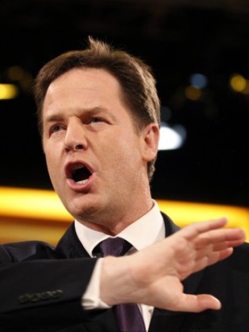 <p>
	<em>Британският вицепремиер Ник Клег. Снимка: Ройтерс</em></p>
