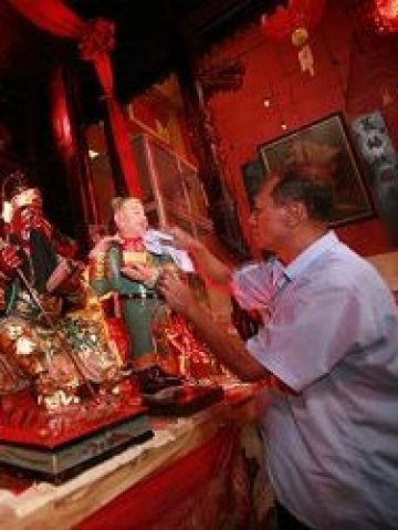 <p>Приготовления за китайската нова година. Снимка: БТА</p>