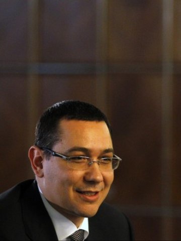 <p>
	Румънският премиер Виктор Понта. <em>Снимка: Ройтерс</em></p>
