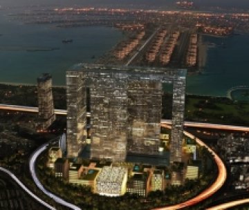Dubai Pearl. Илюстрация Dubai Pearl
