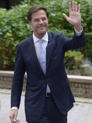 <p>
	Холандският премиер Марк Рюте. <em>Снимка: Ройтерс</em></p>
