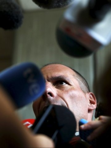 <p>
	Финансовият министър на Гърция Янис Варуфакис. <em>Снимка: Ройтерс</em></p>
