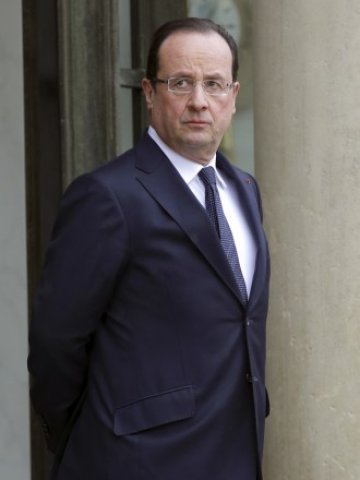 <p>
	Френският президент социалист Франсоа Оланд. <em>Снимка: Ройтерс</em></p>
