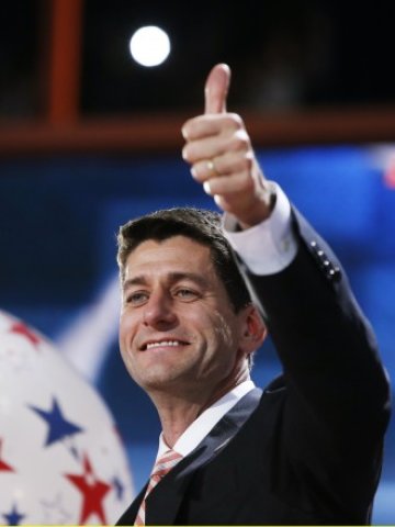 <p>
	Пол Райън е щедър на критики, но изопачава фактите, смятат от щаба на Обама. Снимка: Ройтерс</p>
