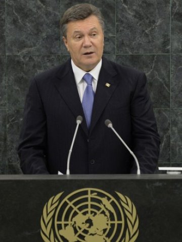 <p style="text-align: justify;">
	Президентът на Украйна Виктор Янукович. <em>Снимка: Ройтерс</em></p>
