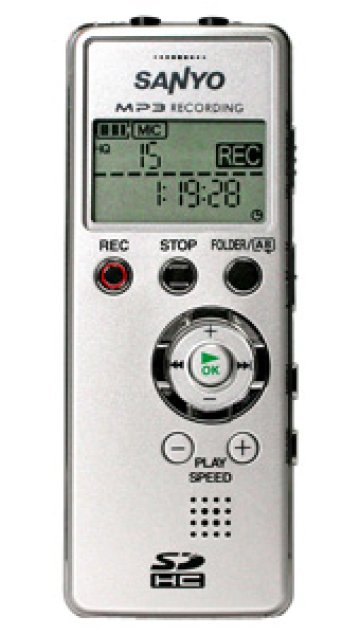 Диктофон пропуска речта и записва само музиката