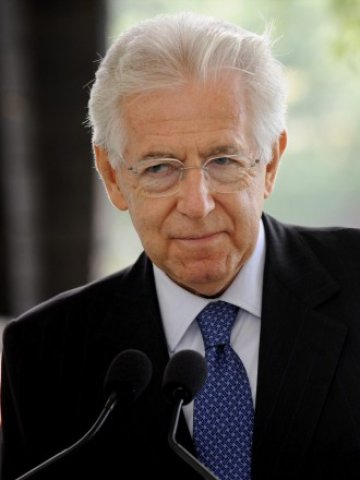<p>
	<em>Италианския премиер Марио Монти. Снимка: Ройтерс</em></p>
