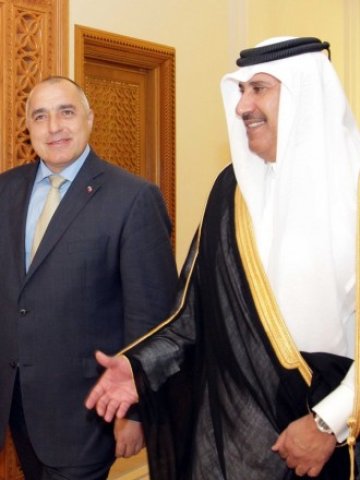 <p>
	Двамата премиери. Снимка: правителствена информационна служба</p>
