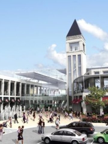 <p>
	Визуализация на търговския парк Colosseum. Изображение: Nova Imobiliare</p>
