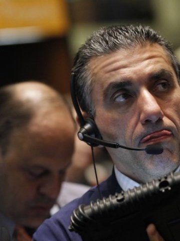 <p>
	И днес на Wall Street беше напрегнато.<em> Снимка: Ройтерс</em></p>

