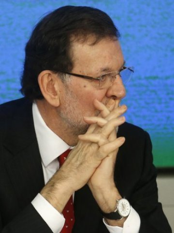 <p>
	Испанският премиер Мариано Рахой. <em>Снимка: Ройтерс</em></p>
