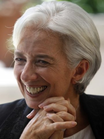 <p>
	Кристин Лагард, изпълнителен директор на МВФ. <em>Снимка: Ройтерс</em></p>
