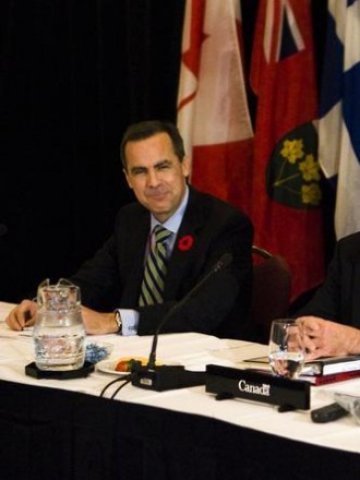 <p>
	Марк Карни, бъдещият управител на Английската централна банка. <em>Снимка: Ройтерс</em></p>
