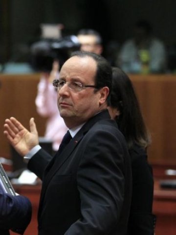 <p>
	Френският президент Франсоа Оланд. <em>Снимка: Ройтерс</em></p>
