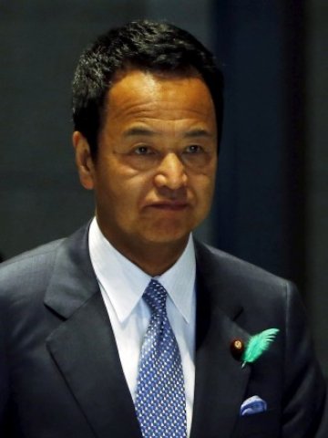 <p style="text-align: justify;">
	Министърът на икономиката на Япония Акира Амари. <em>Снимка: Ройтерс</em></p>
