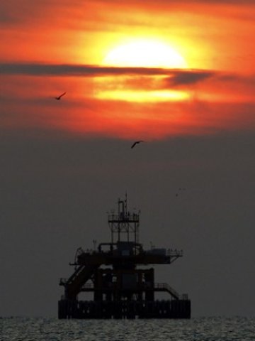 <p>
	Петролът поевтиня с близо 15% тази седмица. <em>Снимка: Ройтерс</em></p>
