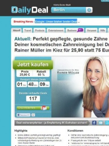 <p>
	DailyDeal е струвал на Google между 150 и &nbsp;200 млн. евро.<em> Илюстрация:&nbsp;DailyDeal&nbsp;</em></p>
