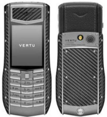 Телефон с въглеродни влакна от Vertu