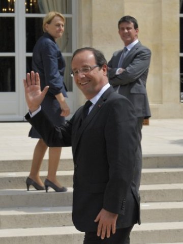 <p>
	<em>Френският президент Франсоа Оланд. Снимка: Ройтерс</em></p>
