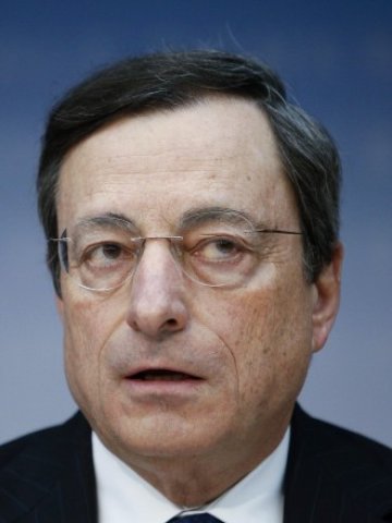<p>
	Президентът на ЕЦБ Марио Драги. <em>Снимка: Ройтерс</em></p>
