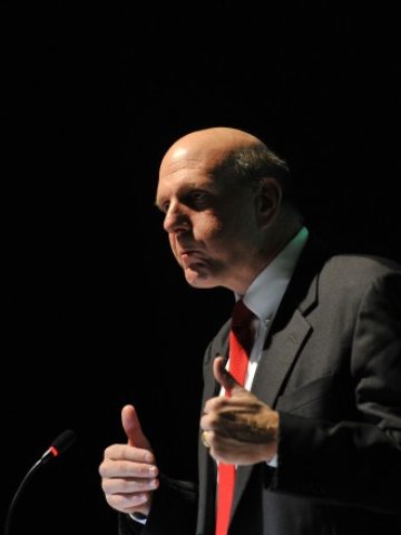 <p>
	В университета Балмър бил &bdquo;болезнено срамежлив&quot;. <em>Снимка: архив Ройтерс</em></p>
