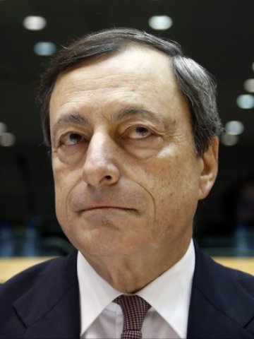 <p>
	Президентът на ЕЦБ Марио Драги. <em>Снимка: Ройтерс</em></p>
