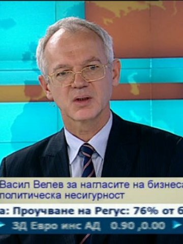 <p>
	Васил Велев, <em>Снимка: Bulgaria On Air</em></p>
