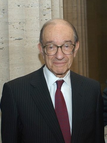 <p>
	<em>Бившият председател на Фед Алън Грийнспан</em><em>. Снимка: Ройтерс</em></p>
