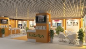 Българският щанд на MIPIM. Снимка: Оптимум Сентър Интернешънъл, координатор на MIPIM за България