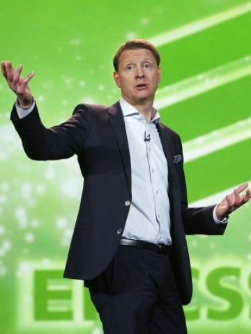 <p>
	Главният изпълнителен директор на Ericsson Ханс Вестберг подчерта, че макроикономическата нестабилност в Европа е предизвикателство на компанията. <em>Снимка: Ройтерс</em></p>
