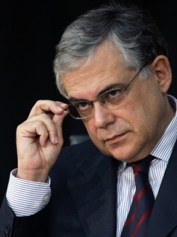 <p>
	Лукас Пападимос, Снимка: Ройтерс</p>
