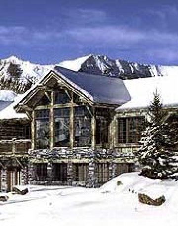 Хижите в ски и голф комплексът Yellowstone Club са запазени само за членове на клуба. Снимка: theyellowstoneclub.com