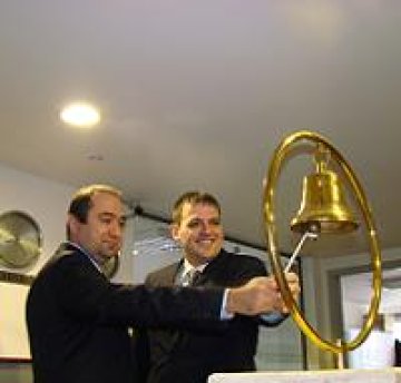 Двамата изпълнителни директори на Зърнени храни България - Георги Костов и Чавдар Трифонов. Снимка: Investor.bg