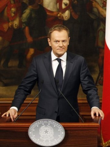 <p>
	Доналд Туск. <em>Снимка: Ройтерс</em></p>
