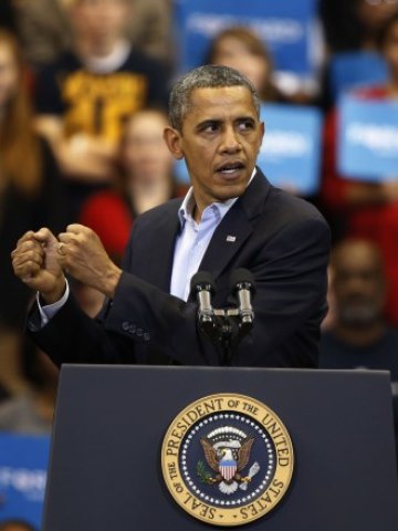 <p>
	Барак Обама, Снимка: Ройтерс</p>
