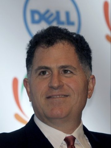 <p>
	Майкъл Дел прави всичко възможно, за да спечели благоразположението на инвеститорите. <em>Снимка: Ройтерс</em></p>
