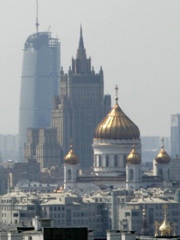<p>
	Москва. <em>Снимка: Ройтерс</em></p>
