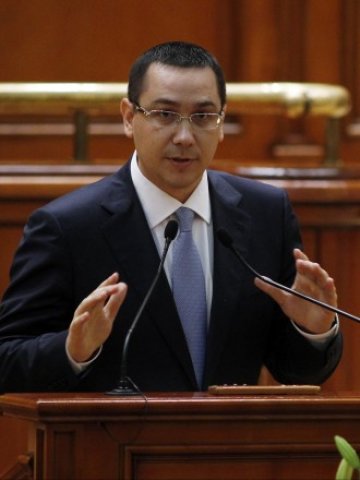 <p>
	Румънският премиер Виктор Понта. <em>Снимка: Ройтерс</em></p>
