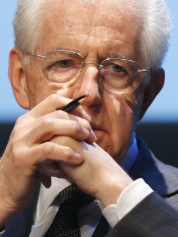 <p>
	Премиерът на Италия Марио Монти. <em>Снимка: Ройтерс</em></p>
