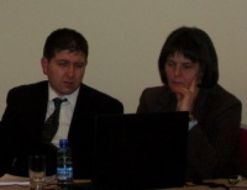 Иван Цолев и Галина Димитрова. Снимка: Investor.bg